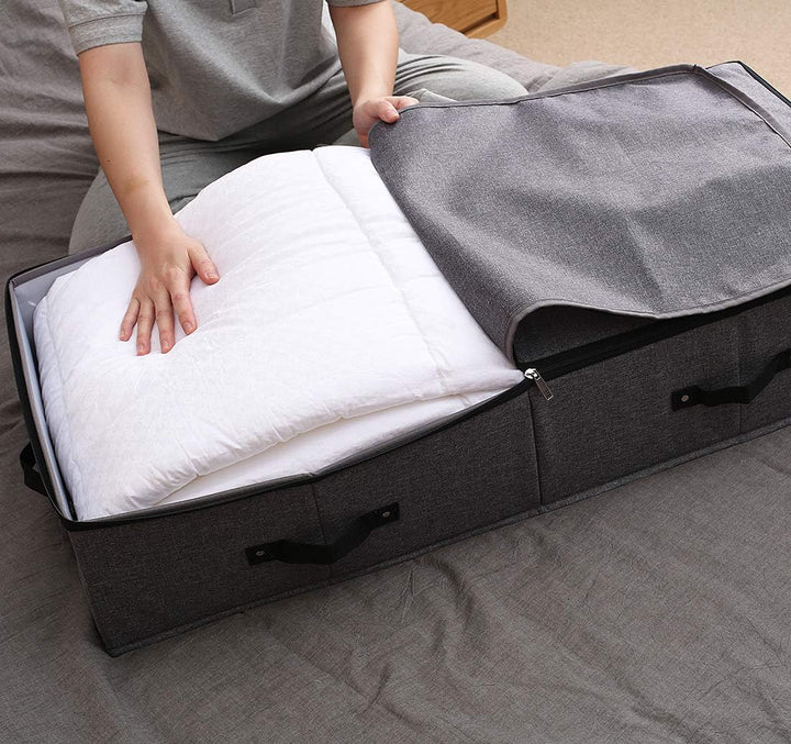 iwill CREATE PRO Extra Länge Unter Bett Aufbewahrung Organisation Behälter für Schuhe, Kleidung, Bet