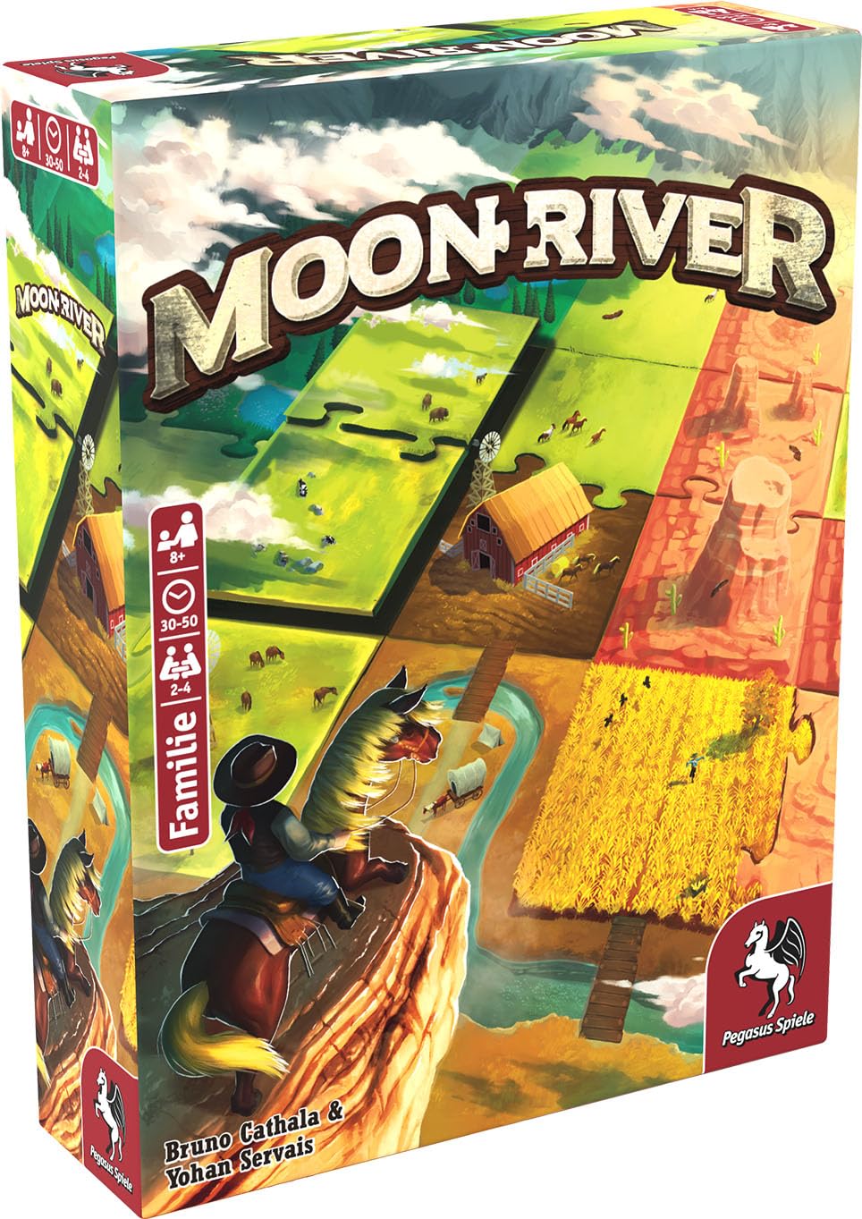 Pegasus Spiele 57115G Moon River Brettspiele
