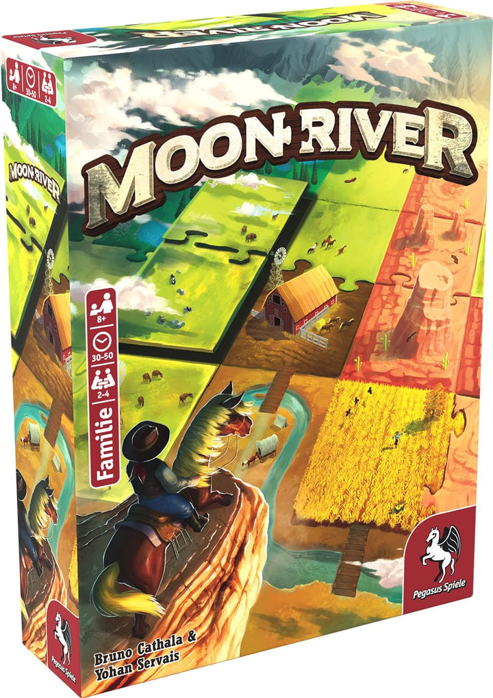 Pegasus Spiele 57115G Moon River Brettspiele