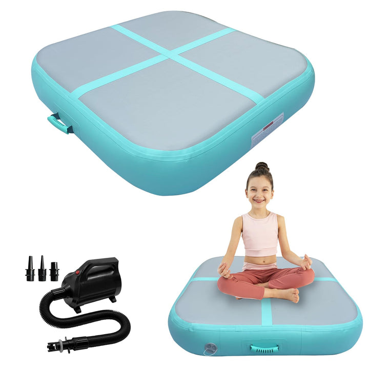 PPXIA Air Roll Aufblasbare Roller, Gym Air Barrel Luft Rollen Airspot Gymnastic Zylinder, Gymnastikm