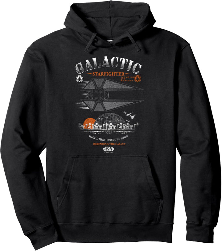 Star Wars Rogue One Galactic Starfighter Death Star Pullover Hoodie