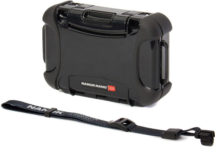 Nanuk 320 Nano Serie Wasserdichtes Medium Hartschalenkoffer für Handys, Kameras und Elektronik - Sch