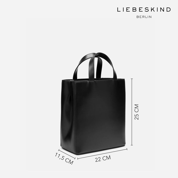 Liebeskind Damen Paperbag S Tote Offwhite, Offwhite