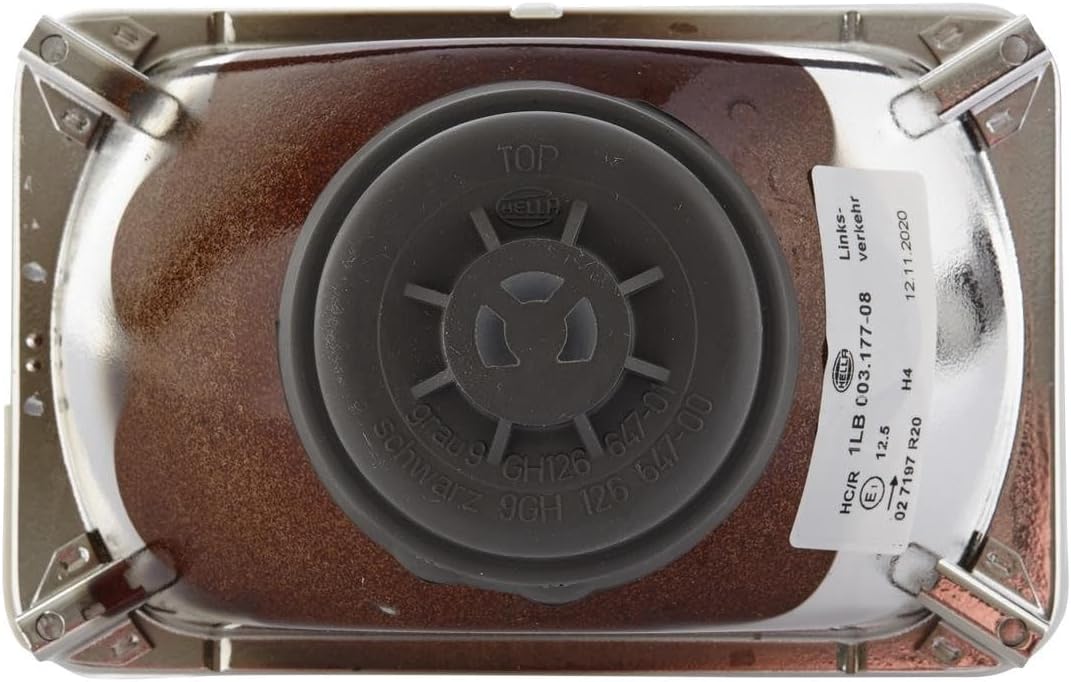 HELLA - Halogen-Scheinwerfereinsatz, Hauptscheinwerfer - 12/24V - 1LB 003 177-081
