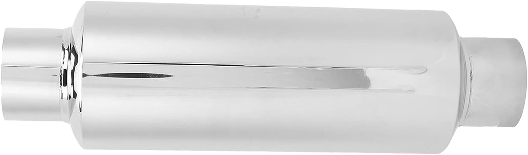 Auspuffschalldämpfer, Auspuffspitzenschalldämpfer, Autoauspuffschalldämpfer, 2,5 Zoll Gerader Edelst