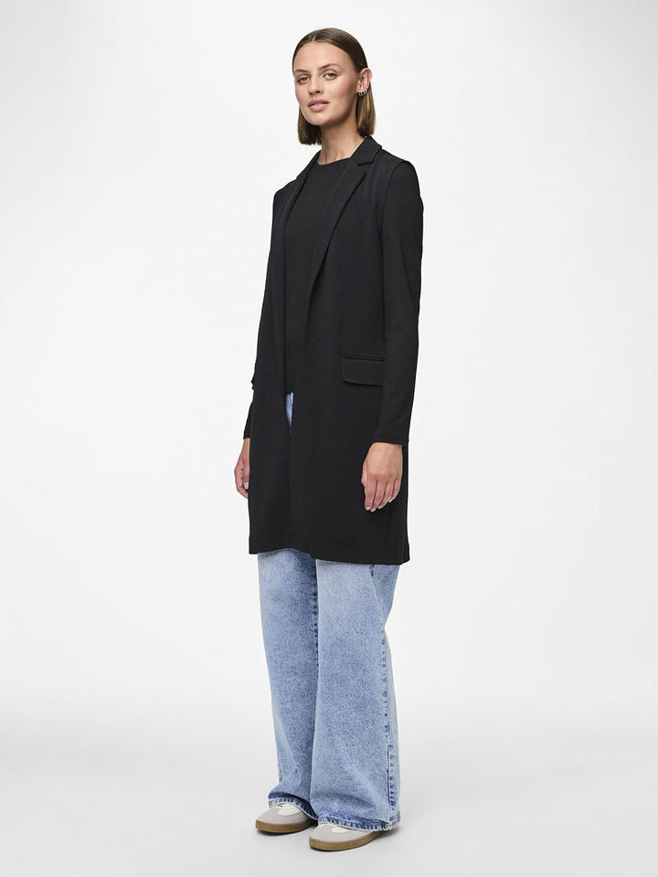 PIECES Damen Pcjana Vest Mm Bc Anzugweste S Schwarz, S Schwarz