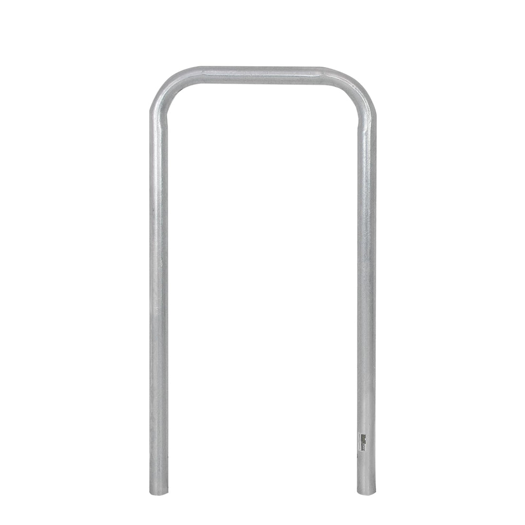 TRUTZHOLM Fahrradanlehnbügel 115x58 cm Stahl feuerverzinkt und rostfrei Ø 48 mm zum Einbetonieren Fa