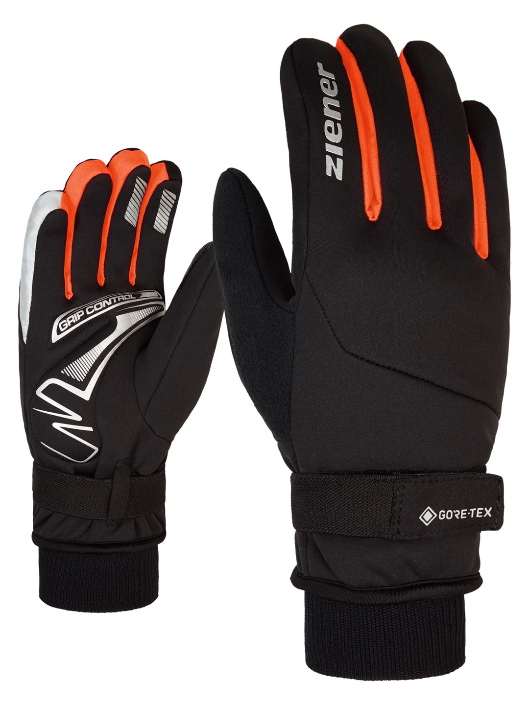 Ziener Erwachsene SMU 18-Bike 199 GTX(R) Glove Fahrrad Poison orange 6.5, Poison orange 6.5