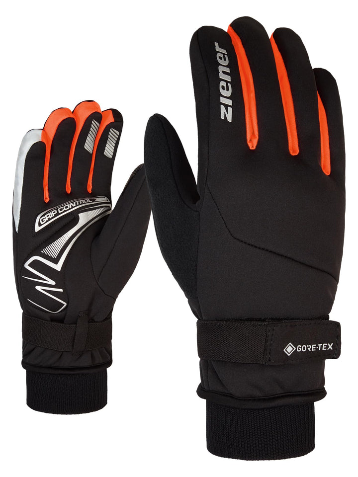 Ziener Erwachsene SMU 18-Bike 199 GTX(R) Glove Fahrrad Poison orange 6.5, Poison orange 6.5