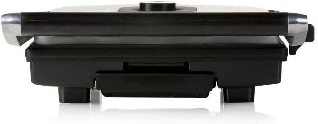 DOMO DO9135G Kontaktgrill - Edelstahl - Ideal zum Grillen von Paninis, Toasts, Fleisch, Fisch und Ge