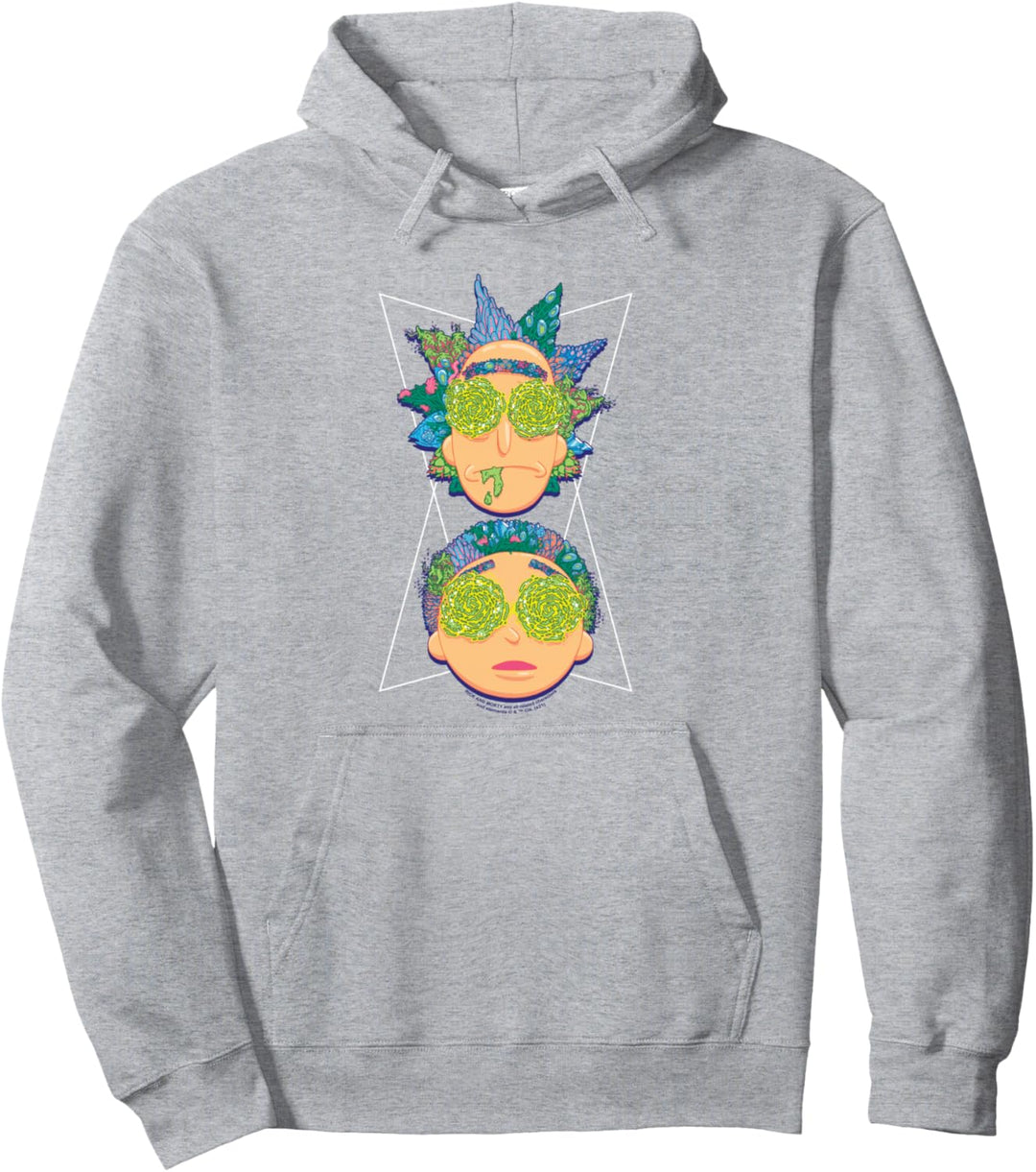 Rick and Morty Portal Eyes Pullover Hoodie