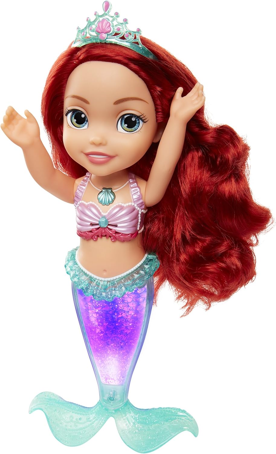 Disney Princess - Sing & Sparkle Ariel (78869-EU) Ariel Sing & Sparkle Puppe, Ariel Sing & Sparkle P