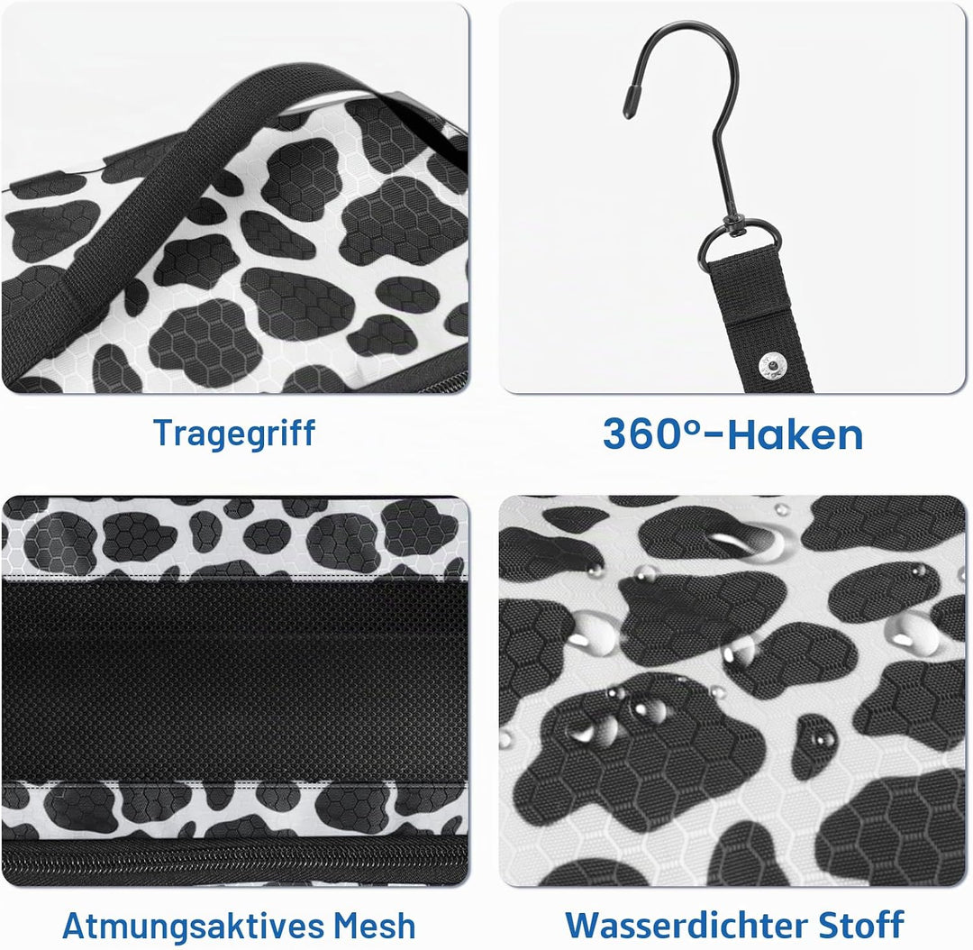 Koffer-Organizer, Reisegepäck-Organizer, tragbar, hängende Reiseregale, zusammenklappbar, zum Aufhän