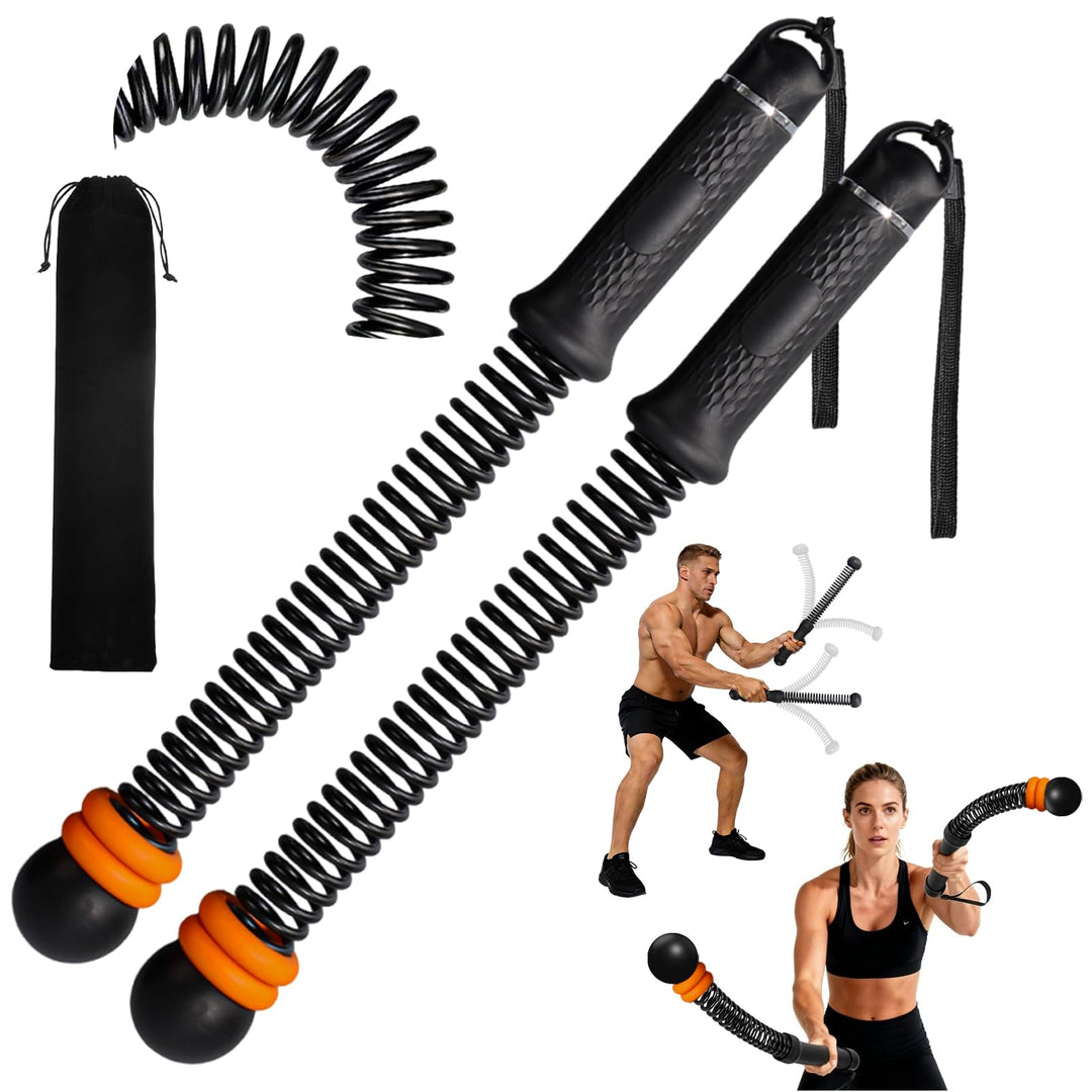 TOGETDREAM Ropeless Battle Ropes, Einstellbar Seillose Kampfseile Tragbare Gewichtete Seile Ohne Sei