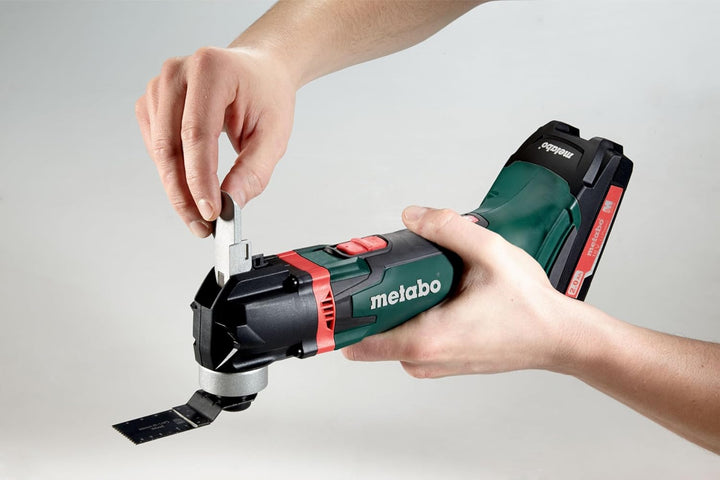 metabo Akku-Multitool MT 18 LTX Compact - 18V, 7.000 – 18.000/min Schwingzahl, 1,6° Oszillationswink