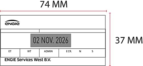 Trodat Printy 4726 - Datumstempel - 74x37mm