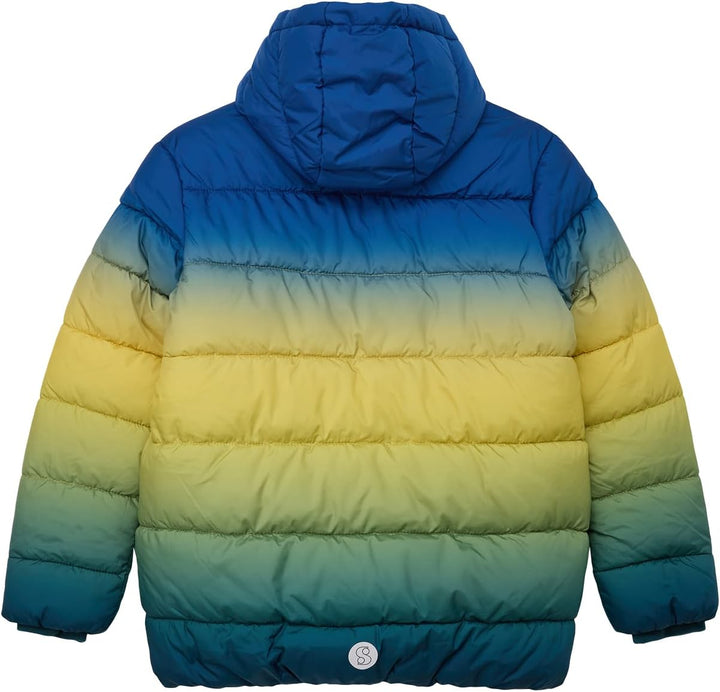 s.Oliver Steppjacke mit Farbverlauf, BLUE GREEN