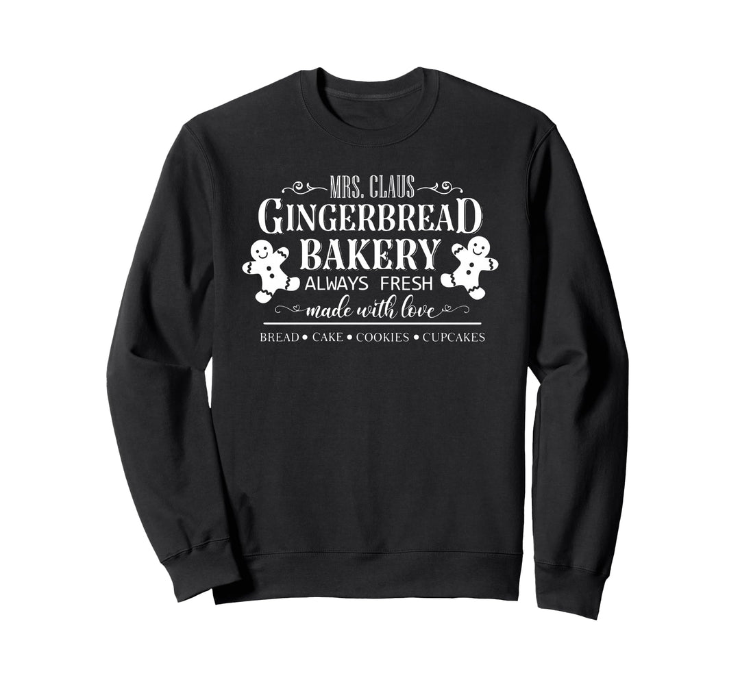 Retro Weihnachten Mrs Claus Lebkuchen Bäckerei Fresh Loves Sweatshirt