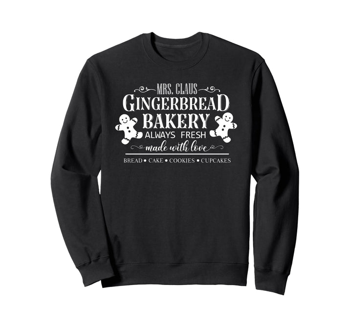 Retro Weihnachten Mrs Claus Lebkuchen Bäckerei Fresh Loves Sweatshirt
