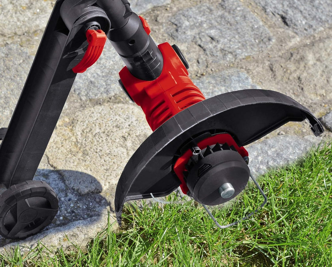Einhell GE-ET 5027 Elektro Rasentrimmer (500 W, 11.000 1/min Umdrehungen, 270 mm Schnittkreis, Flowe