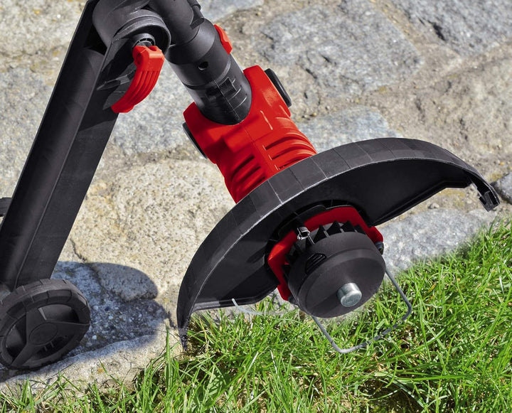 Einhell GE-ET 5027 Elektro Rasentrimmer (500 W, 11.000 1/min Umdrehungen, 270 mm Schnittkreis, Flowe