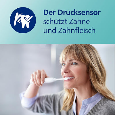 Philips Sonicare ProtectiveClean 4300 Elektrische Schallzahnbürste, weiss (Modell HX6807/51) Weiss 1