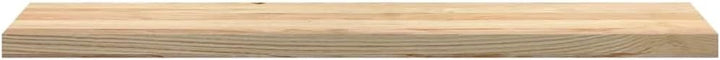 Treppenstufen aus Massivholz Eiche 4 STK. unbehandelt 120x30x2 cm fein geschliffen, als Fensterbank
