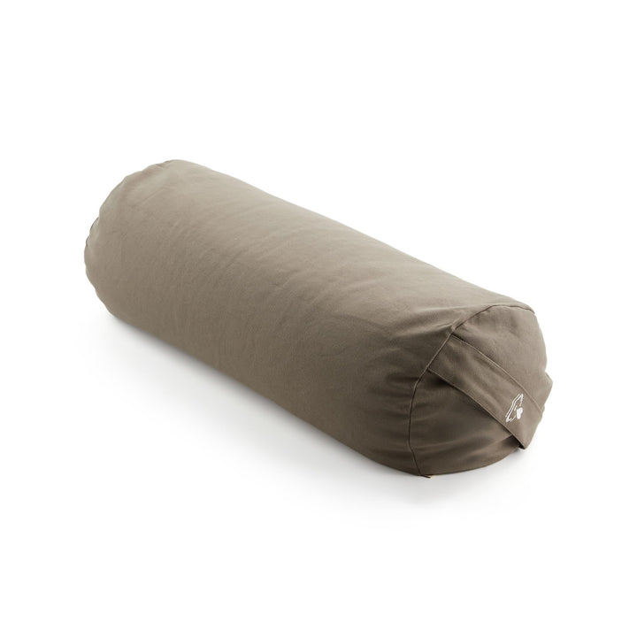 Myga Buchweizen Bolster Kissen | Ergonomisches Yoga- &amp; Meditationskissen | Abnehmbarer Bezug &amp; Natür