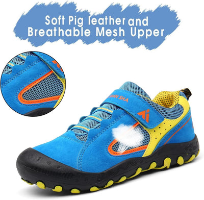 Mishansha Atmungsaktiv Laufschuhe für Jungen Mädchen Leicht Kinder Turnschuhe Low-Top Sneakers Beilä