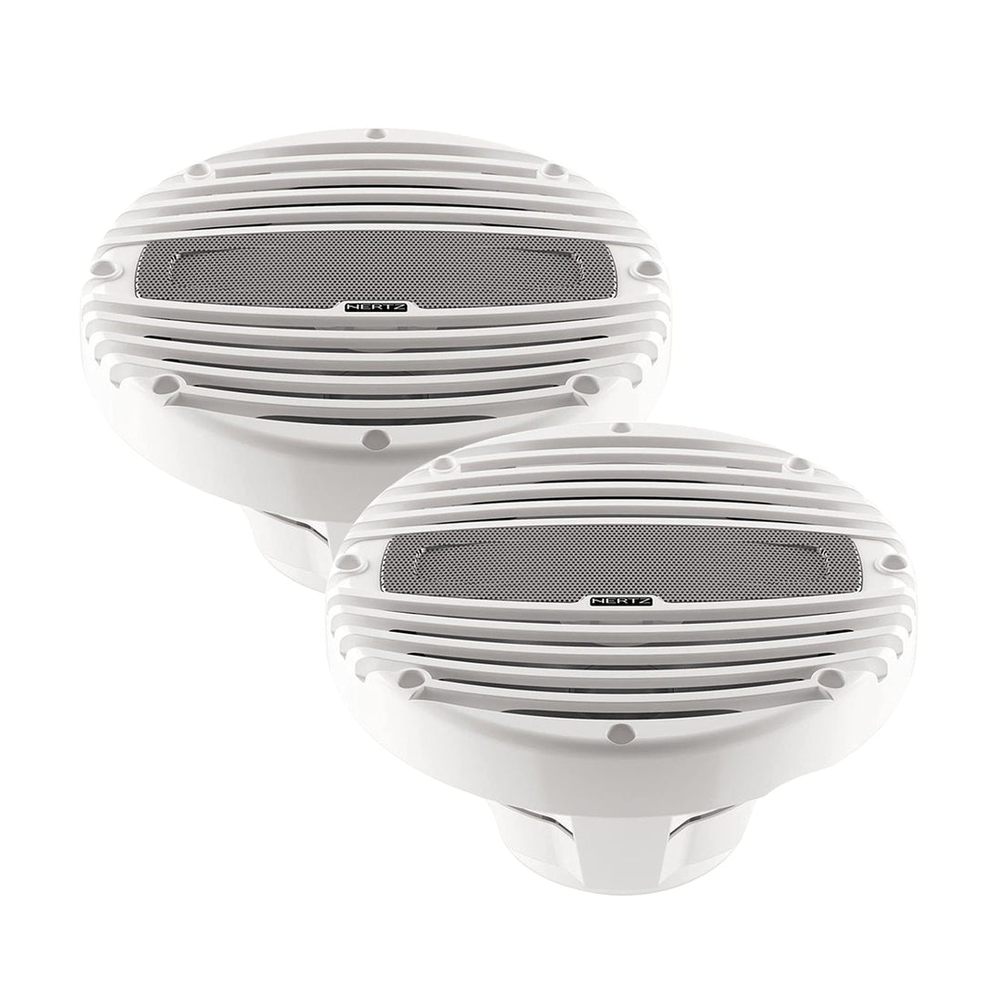 HERTZ 200 W 20,3 cm HMX 8 LD RGB LED IP65 Marine Lautsprecher – Weiss
