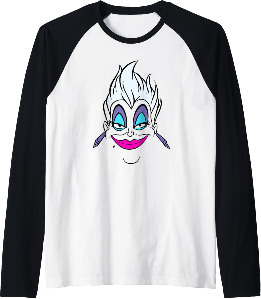 Disney Villains Ursula Big Face Raglan