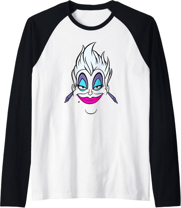 Disney Villains Ursula Big Face Raglan