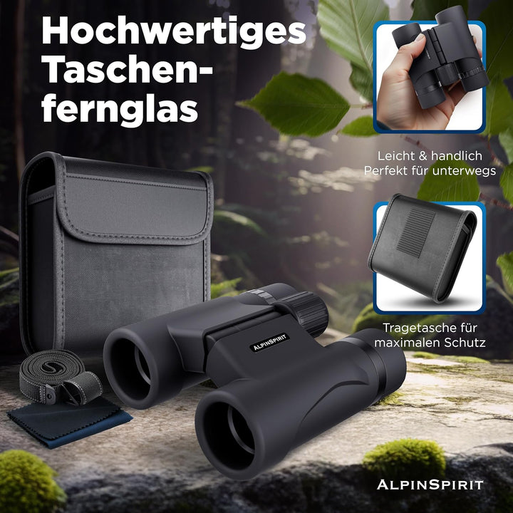 Taschenfernglas 8x21 - Mini Fernglas - [UNVERGESSLICHE MOMENTE] - leicht & kompakt - TESTSIEGER - fü