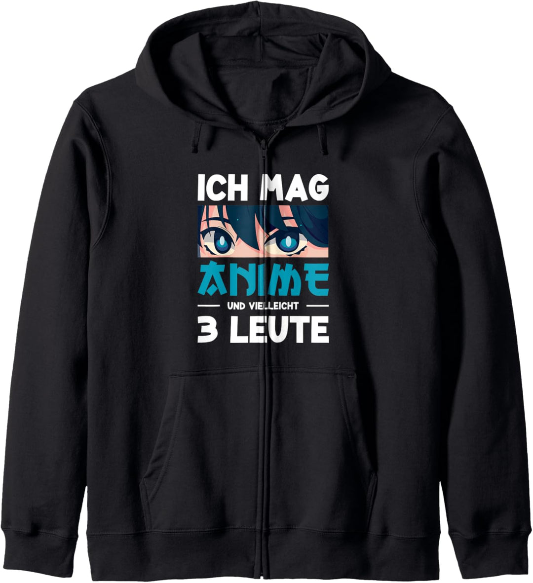 Ich Mag Anime - Cosplay Deko Weeb Otaku Japan Kawaii Manga Kapuzenjacke