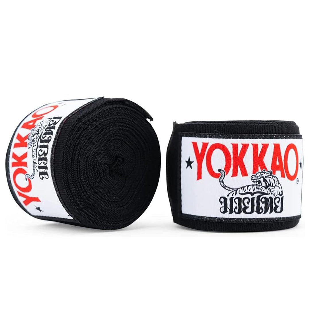 Yokkao Premium Hand Wraps Premium Black, Premium Black