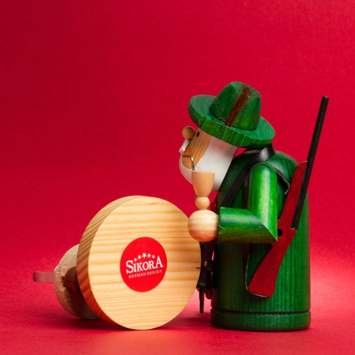 Sikora RM-A Räuchermännchen aus Holz 3 Grössen Verschiedene Motive, Grösse:Höhe ca. 15 cm, Farbe/Mod