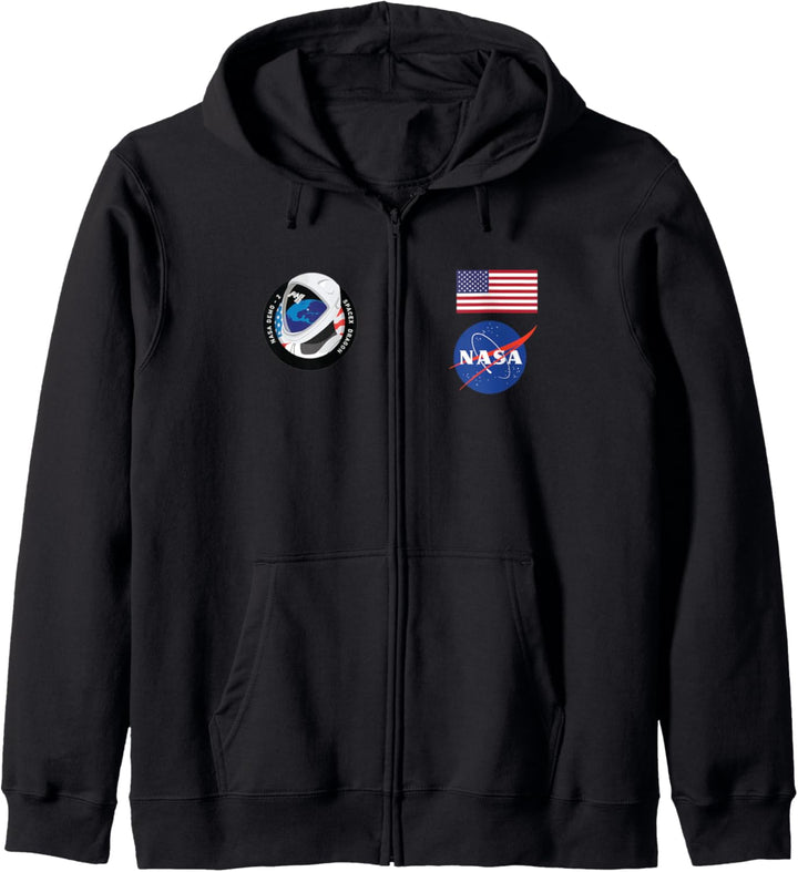 NASA Dragon Demo 2 Crew Kapuzenjacke