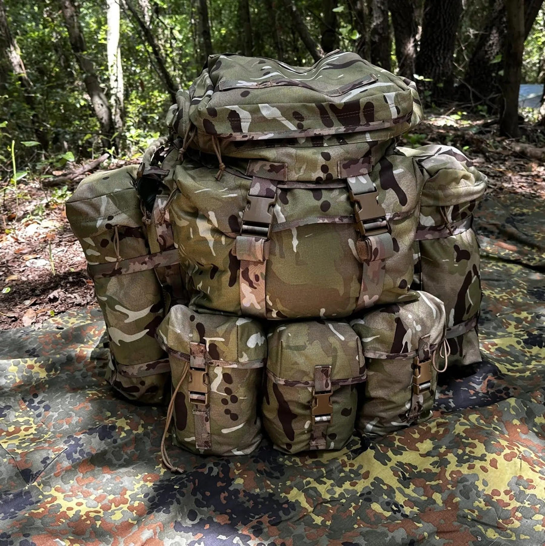 Kitpimp Pathfinder Bergen Mk2 MTP Bergen Rucksack 150 Liter – MTP – Der wahre Rucksack eines Spartan
