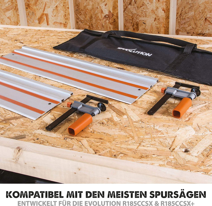 Evolution ST1400 Führungsschiene Handkreissäge Kreissägeschiene, Universelle Passform Auch Kompatibe