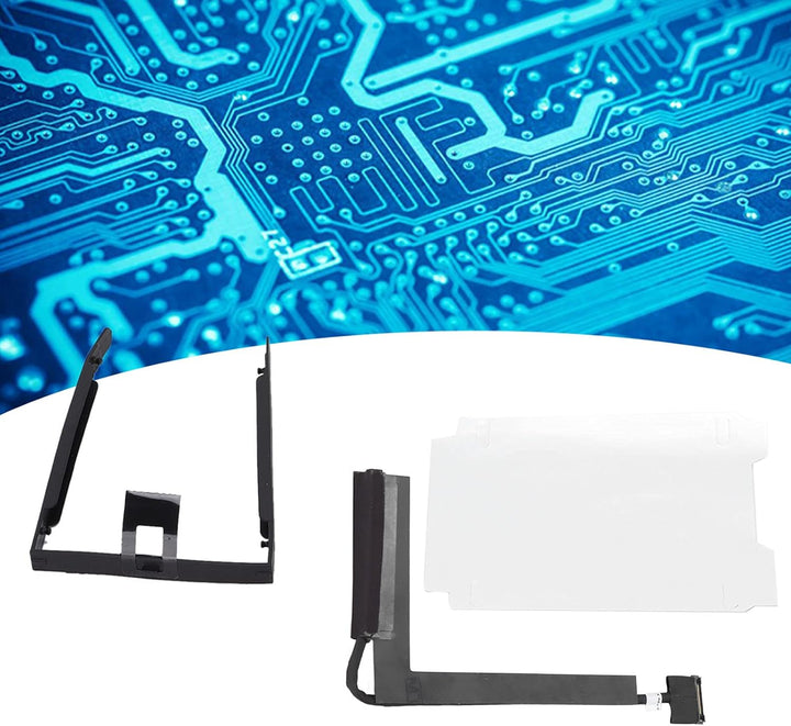 Annadue 2,5-Zoll-SATA-Festplattenrack, Festplattenfach Zinnfolienpapier-Set für Thinkpad P50 P51, Fe