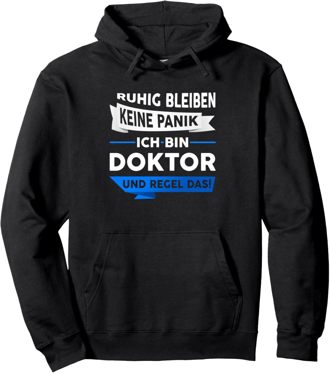Doktor Beruf Doktortitel Promotion Doktorarbeit Geschenk Pullover Hoodie