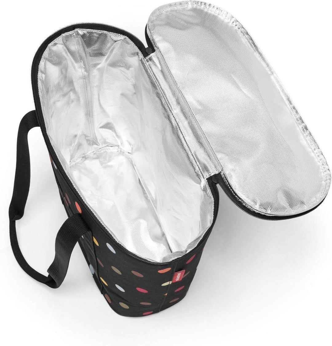 reisenthel thermoshopper in Dots – Kühltasche für den Einkauf oder das Picknick mit 2 Trageriemen –