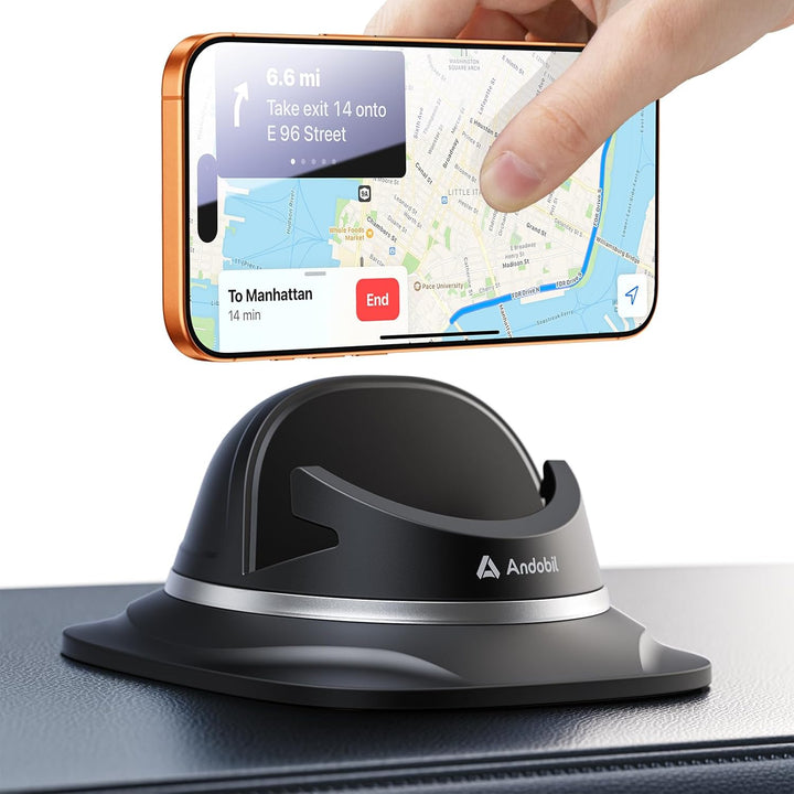 andobil Handyhalterung Auto Handyhalterung [ 2023 Einfach zu Benutzen ] Handy Halterung Auto Armatur