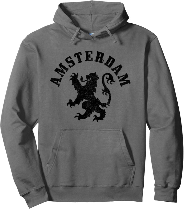 Amsterdam Niederlande Löwe Holland Vintage Amsterdam Pullover Hoodie