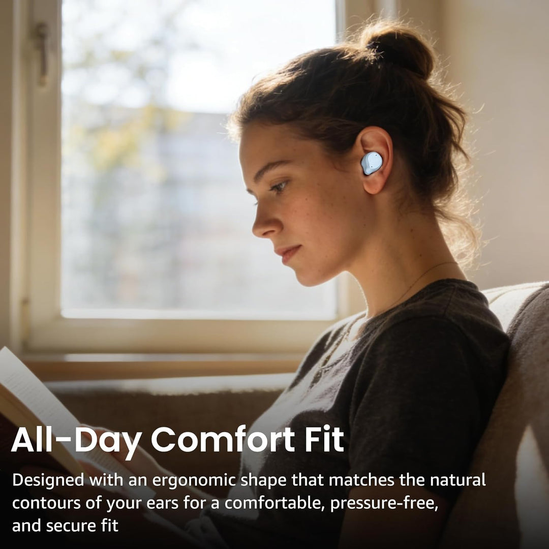 TOZO NC9 In Ear Kopfhörer Kabellos Bluetooth 5.3 mit Hybrid Active Noise Cancelling, 6 Mikrofone für
