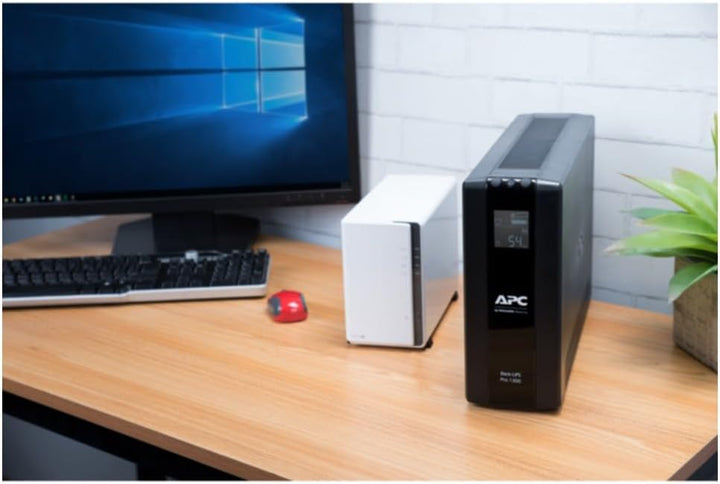 APC by Schneider Electric Back UPS PRO - BR1300MI - UPS 1300VA Leistung - MI modell (8 IEC Outlets,