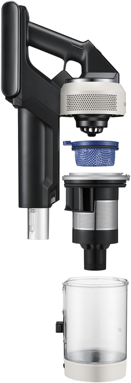Samsung Wiederaufladbarer Elektrobesen VS80F28DES/WA Bespoke Jet AI Lite komplett extra, kabelloser