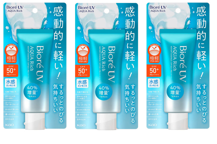 Biore UV Aqua Rich Watery Essence Sunscreen Sonnencreme SPF50+ PA++++ 70g Sonnenschutz. Hergestellt