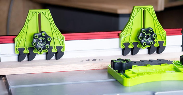 BOW Products FencePRO FP4 Featherboard – für den Einsatz auf Zäunen für Tisch-, Oberfräsen- oder Ban