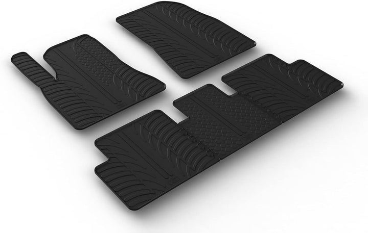 Gledring Satz Gummimatten kompatibel mit Tesla Model 3 12/2020- (T Profil 5-teilig)